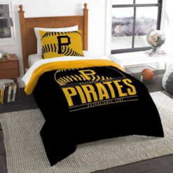Pittsburgh Pirates Bedding Set (duvet Cover & Pillow Cases)