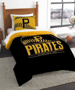 Pittsburgh Pirates Bedding Set (duvet Cover & Pillow Cases)