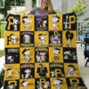 Pittsburgh Pirates Snoopy Quilt Blanket