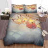 Pokemon, Pikachu Reading Books Bed Sheets Duvet Cover Bedding Sets
