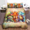 Pokemons Of Red Evolution Bed Sheets Duvet Cover Bedding Sets