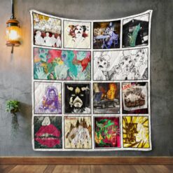 Portugal The Man Album Covers Quilt Blanket