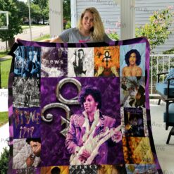 Prince Albums Cover Poster Quilt Blanket