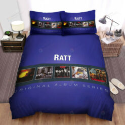 Ratt Original Album Series Bed Sheets Spread Comforter Duvet Cover Bedding Sets