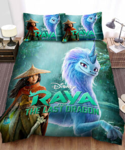 Raya And The Last Dragon (2021) Poster Movie Poster Bed Sheets Duvet Cover Bedding Sets Ver 6