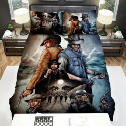 Red Dead Redemption Characters With Guns Bed Sheets Duvet Cover Bedding Sets
