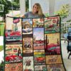 Route 66 Quilt Blanket 01
