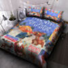 Rudolph The Red Nosed Reindeer V1 Quilt Bed Set