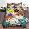 Rugrats Characters In Comics Art Bed Sheets Spread Duvet Cover Bedding Sets