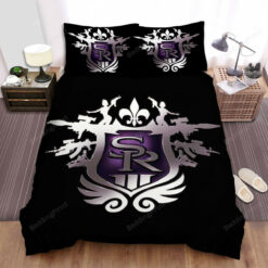 Saints Row The Third Guns And Girls Logo Bed Sheets Spread Duvet Cover Bedding Sets