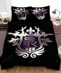 Saints Row The Third Guns And Girls Logo Bed Sheets Spread Duvet Cover Bedding Sets