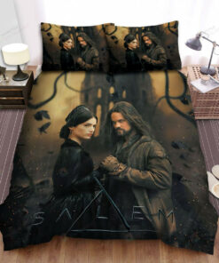 Salem (2014-2017) Mary Sibley & John Alden Movie Poster Bed Sheets Spread Comforter Duvet Cover Bedding Sets