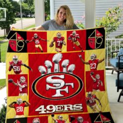 San Francisco 49ers All Season Plus Size Quilt Blanket