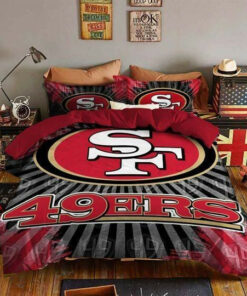 San Francisco 49ers Duvet Cover Bedding Set Dup