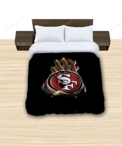 San Francisco 49ers Nfl Team Reversible Duvet Cover Bedding Set