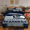 Seattle Seahawks B070931 Bedding Set Sleepy Halloweenand Christmas Sale