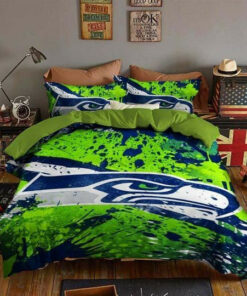 Seattle Seahawks B160973 Bedding Set Sleepy Halloweenand Christmas Sale
