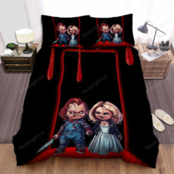 Seed Of Chucky Blood Bed Sheets Duvet Cover Bedding Sets