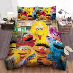 Sesame Street, Small Rubber Duck Bed Sheets Duvet Cover Bedding Sets