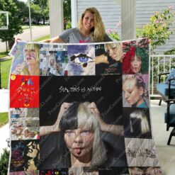 Sia Furler Albums Quilt Blanket For Fans Ver 17