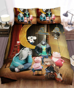 Sing 2 Movie Poster 2 Bed Sheets Duvet Cover Bedding Sets
