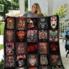 Slayer Tshirt Quilt Quilt Blanket