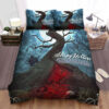 Sleepy Hollow Heads Will Roll Many Skullcaps With Blood In The Tree Movie Poster Bed Sheets Spread Comforter Duvet Cover Bedding Sets