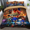 Sonic Hedgehog Bedding Set (duvet Cover & Pillow Cases)