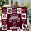 South Carolina Gamecocks Quilt Blanket 01