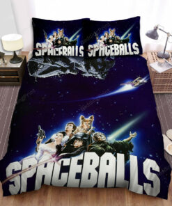 Spaceballs (1987) Movie Galaxy Sky Bed Sheets Duvet Cover Bedding Sets
