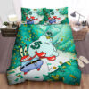 Spongebob Squarepants, Mr. Krab Happy With Money Bed Sheets Duvet Cover Bedding Sets