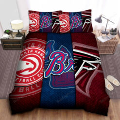 Sports Georgia Sport Teams Bed Sheet Duvet Cover Bedding Sets