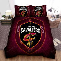 Sports Ohio Nba Cleveland Cavaliers Team Bed Sheet Duvet Cover Bedding Sets
