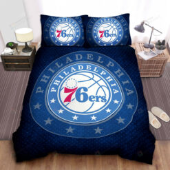 Sports Pennsylvania Nba Team Philadelphia 76ers Bed Sheet Spread Comforter Duvet Cover Bedding Sets
