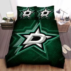 Sports Texas Nhl Team Dallas Stars Bed Sheet Duvet Cover Bedding Sets