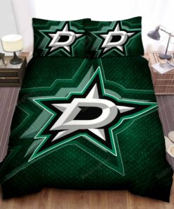 Sports Texas Nhl Team Dallas Stars Bed Sheet Duvet Cover Bedding Sets