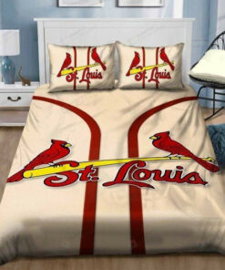 St Louis Cardinals Bedding Set Sleepy Halloween And ? Christmas Sale (duvet Cover & Pillow Cases)