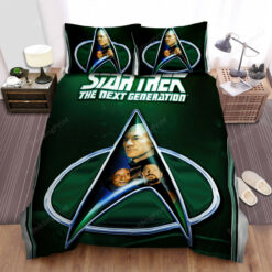 Star Trek: The Next Generation Movie Season 4 Poster Bed Sheets Duvet Cover Bedding Sets
