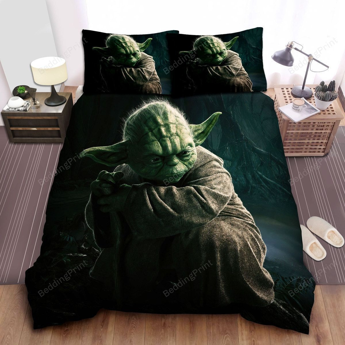 Star Wars Old Master Yoda Digital Illustration Bed Sheets Duvet Cover Bedding Sets Star Wars Old Master Yoda Digital Illustration Bed Sheets Duvet Cover Bedding Sets