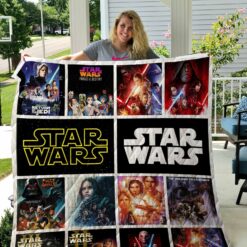 Star Wars Poster Quilt Blanket
