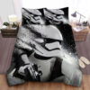Star Wars Stormtrooper In Black & White Color Splash Artwork Bed Sheets Duvet Cover Bedding Sets