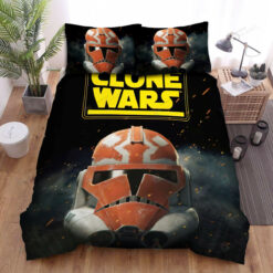 Star Wars: The Clone Wars (2008-2020) Clone War Saved Bed Sheets Duvet Cover Bedding Sets