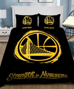 Strength In Numbers Golden State Warriors Bedding Set (duvet Cover & Pillow Cases)
