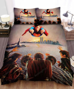 Superman Ii (1980) Poster Movie Poster Bed Sheets Duvet Cover Bedding Sets Ver 2