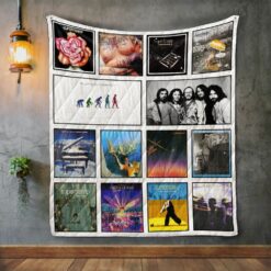 Supertramp Album Covers Quilt Blanket