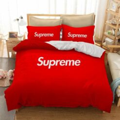 Supreme Logo Duvet Cover Bedding Set