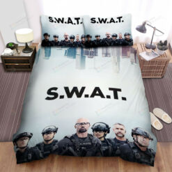 S.w.a.t. (2017) Movie Poster Ver 1 Bed Sheets Spread Comforter Duvet Cover Bedding Sets