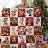 Ta Mickey Christmas Quilt Blanket