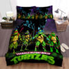 Teenage Mutant Ninja Turtles: The Movie (1990) Movie Poster Fanart Bed Sheets Spread Duvet Cover Bedding Sets