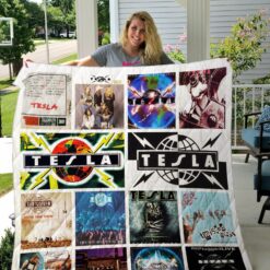 Tesla Albums Quilt Blanket Ver 14